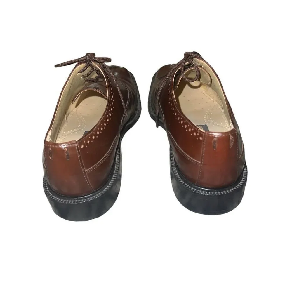 ✨Stacy Adam’s Brown Leather Comfort Plus Sz 9 Oxfords✨